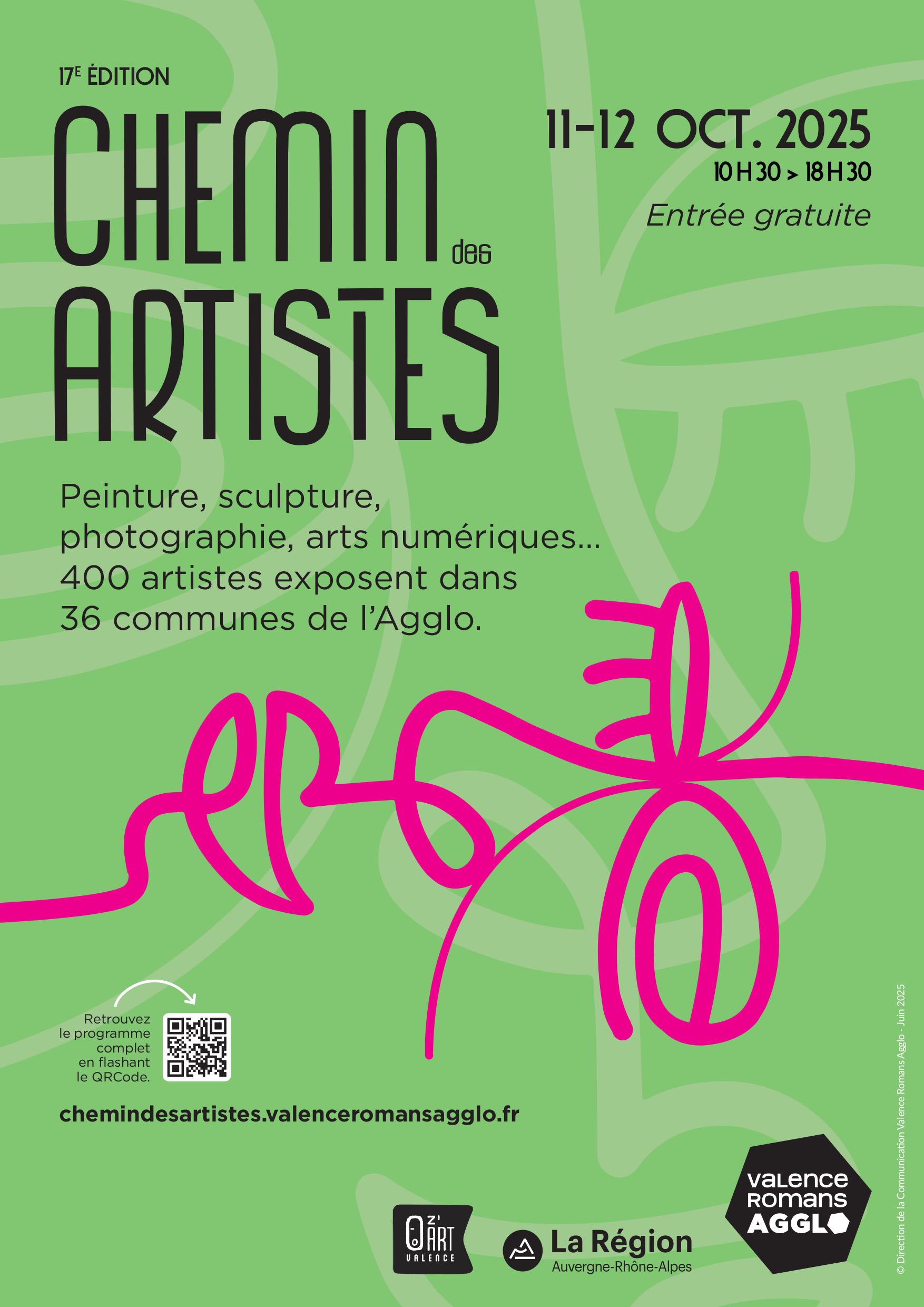 Chemin des Artistes — 17ª Edición, Valence Romans Agglo
